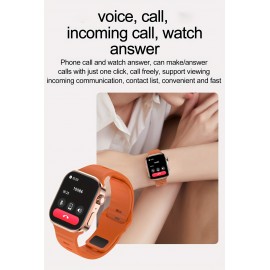 2.01''Full Touch Screen Wireless Voice Call Smartwatch, Suitable For Android And IPhone Smartwatches (answering/making Calls), Fitness Sports Watch With 100+sport Modes/100+dials For Women And Men