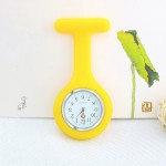 Colorful Silicone Nurse Pocket Trend Pocket Watch Simple Hanging Watch Quartz Jelly Watch Pendant Bag Accessories