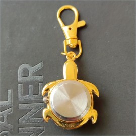 Vintage-Inspired Tortoise Shell Pocket Watch - Classic Flip Quartz Timepiece with Stylish Hanging Chain and Pendant Keychain Accessories - Unique Gift Idea for Men and Women