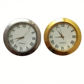 Round Pointer Quartz Clock Non-Ticking Battery Operated Analog Clock For Refrigerator Desk Car Decoration Office