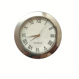 Round Pointer Quartz Clock Non-Ticking Battery Operated Analog Clock For Refrigerator Desk Car Decoration Office