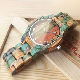 Fashion Men's Wooden Quartz Watch, Best Birthday Gift For Men