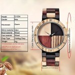 Top Luxury Business Quality Wood Wristwatch Special Design Simple Casual Fashion Vintage Men's Wooden Watch