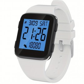 Fashionable Digital Watch for Men and Women:, LED Display, Step Counter, Alarm, Stopwatch, Date Display, Suitable for Swimming and Outdoor Activities