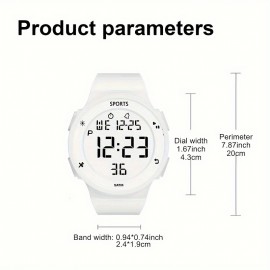 Digital Sports Watch with High-Resolution Display - Perfect for Active Lifestyle