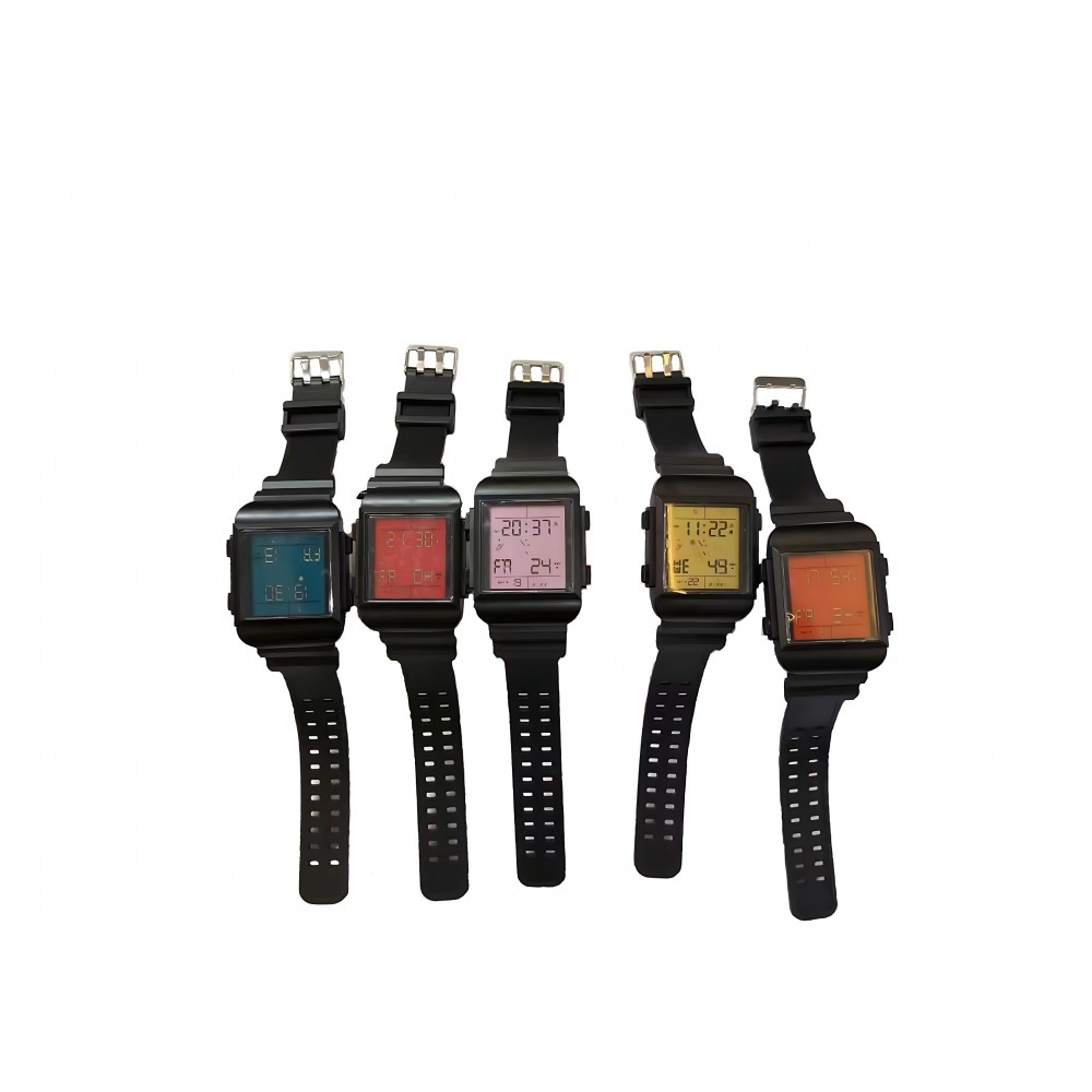 1pc Popular Astronaut Square Watches, Students Sports Casual Electronic Watches