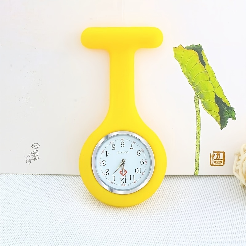 colorful silicone nurse pocket trend pocket watch simple hanging watch   watch pendant bag accessories details 0