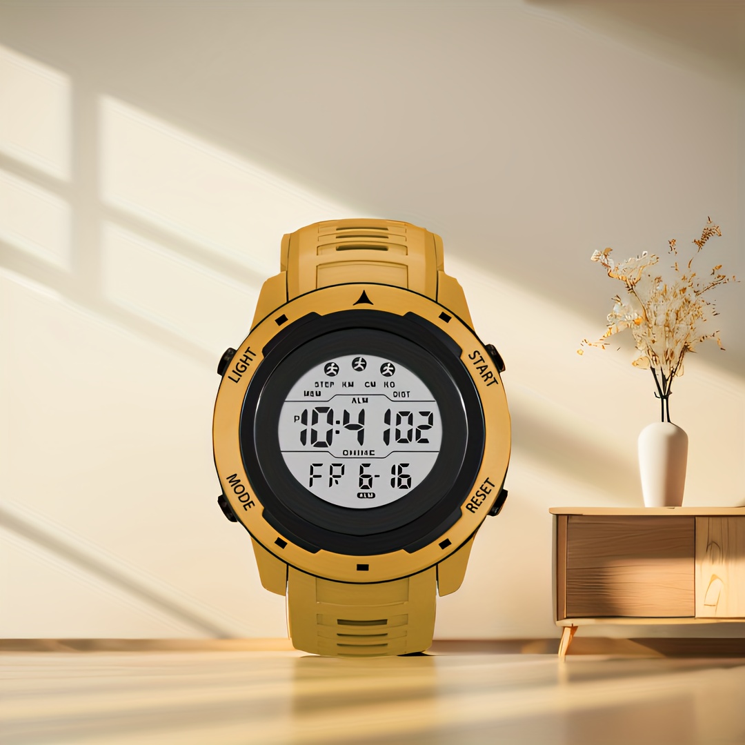 multifunctional sports watch for teenagers with night light alarm clock suitable for boys and girls details 5